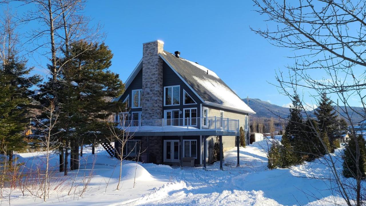 Condo-Chalet De La Vallee D'Edouard LʼAnse-Saint-Jean Buitenkant foto